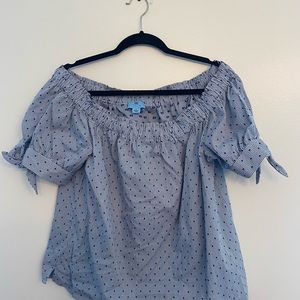 CeCe off the shoulder top